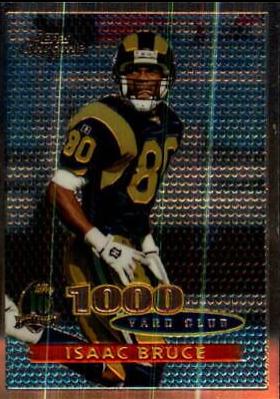 Isaac Bruce #92 1996 Topps Chrome Football