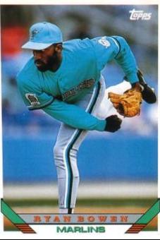 Ryan Bowen #130T Baseball Cards 1993 Topps Traded