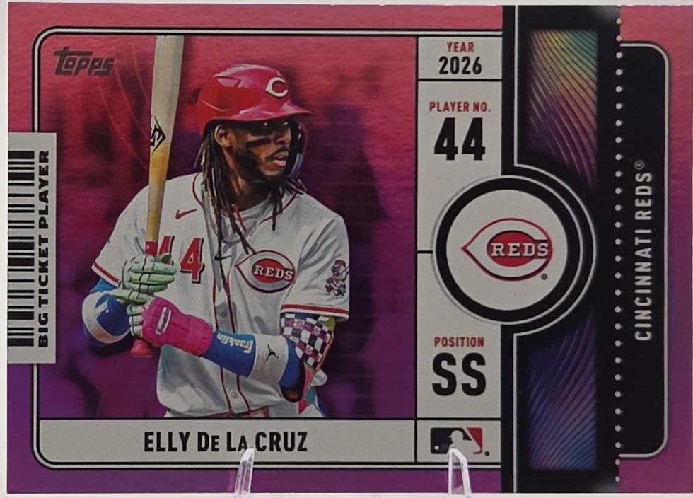 2026 Elly De La Cruz [Pink Foil] #BTP-5