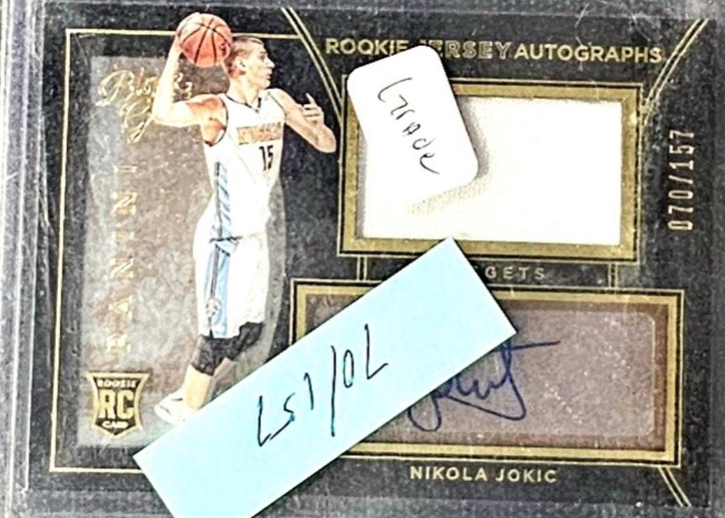 Nikola Jokic #22 Basketball Cards 2016 Panini Prizm Rookie Jersey