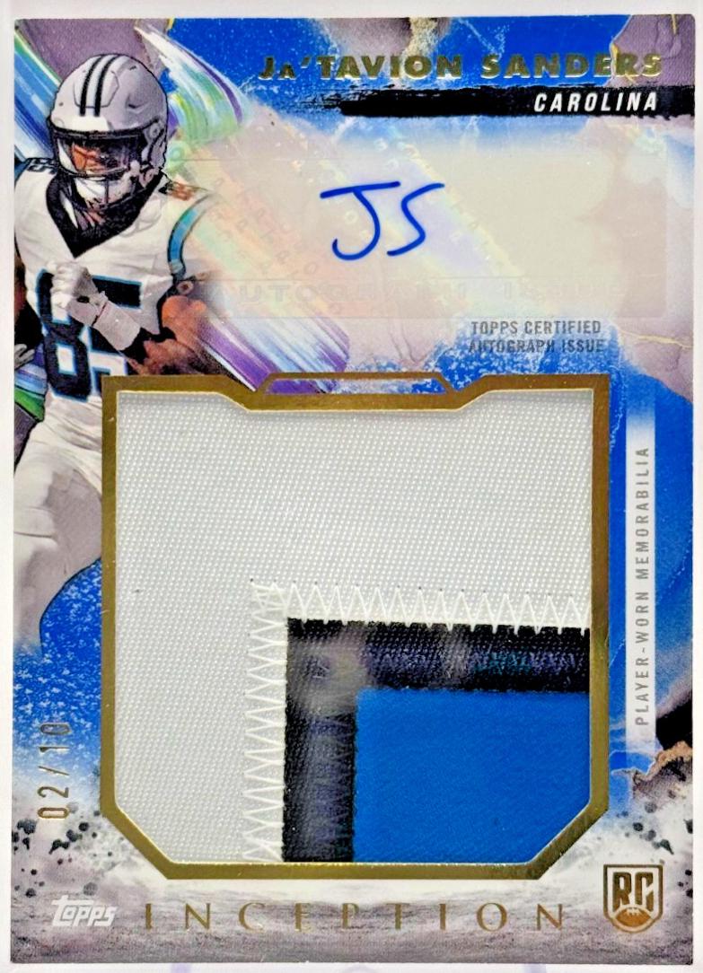 Ja'Tavion Sanders [Blue] #RJRA-JTS