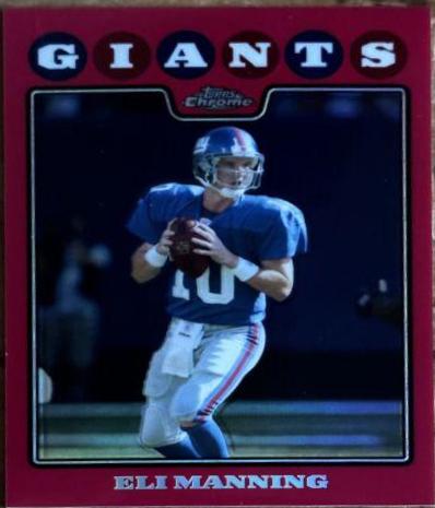 Eli Manning [Red Refractor] #TC13