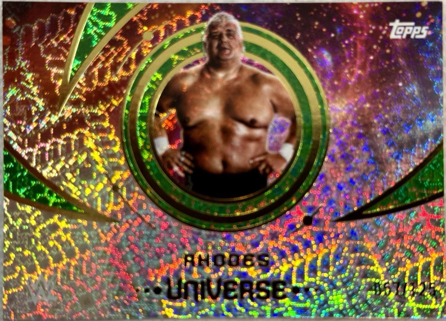 Dusty Rhodes [Green Electric] #194 Prices | 2025 Topps Universe WWE ...