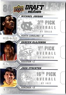 Hakeem Olajuwon / John Stockton / Michael Jordan
