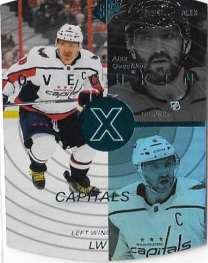 Alex Ovechkin #SPX-20 Hockey Cards 2022 Upper Deck 1997-98 SPx Retro