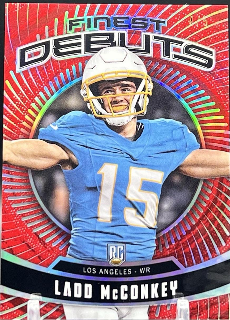 Ladd McConkey [Red Refractor] #D-12