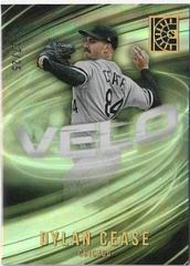 Dylan Cease [Gold] #V-6 Baseball Cards 2022 Panini Capstone Velo Prices