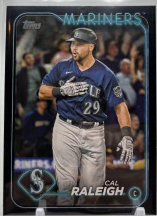 Cal Raleigh [Black] (2024 Topps)