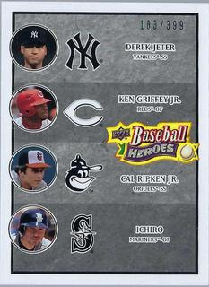 Cal Ripken Jr. , Derek Jeter, Ichiro, Ken Griffey Jr.