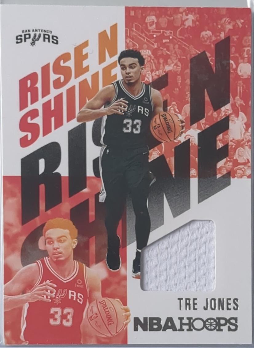 Tre Jones #RNS-TRE 2020 Panini Hoops Rise N Shine Basketball