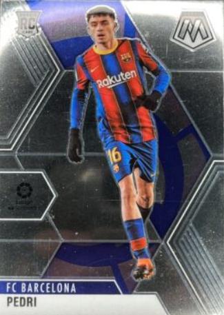 Pedri #60 Soccer Cards 2020 Panini Mosaic La Liga
