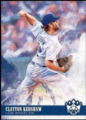 Clayton Kershaw #72 Baseball Cards 2018 Panini Diamond Kings