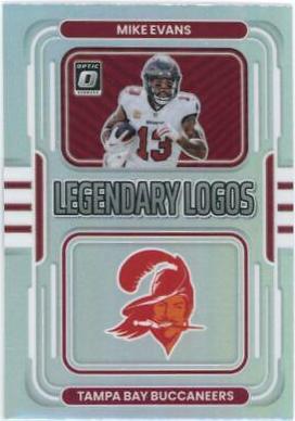 Mike Evans #LL-18 Football Cards 2022 Panini Donruss Optic Legendary Logos