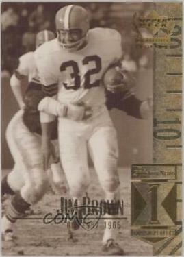 Jim Brown #1 Football Cards 1999 Upper Deck Century Legends