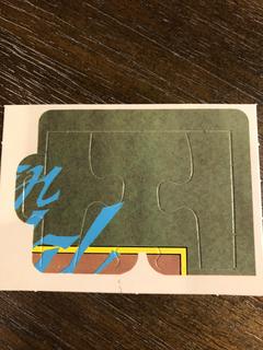 Stan Musial Puzzle Pieces #7, 8, 9