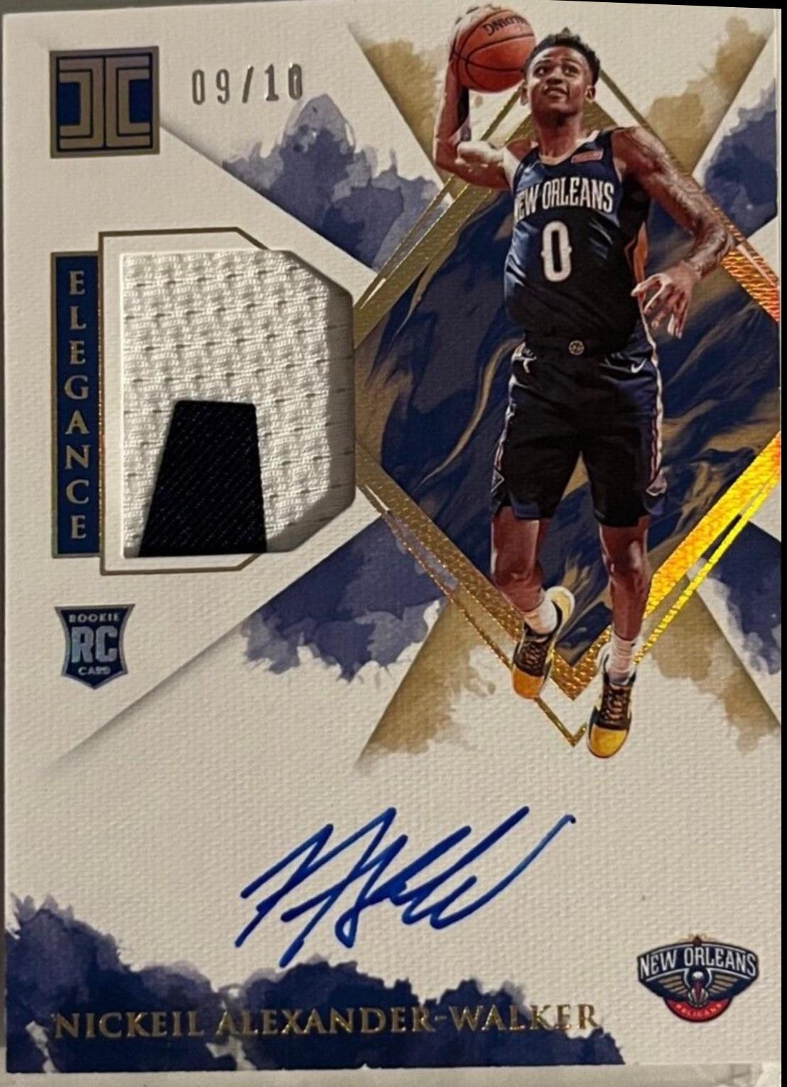 Nickeil Alexander Walker [Jersey Autograph Holo Gold] #179
