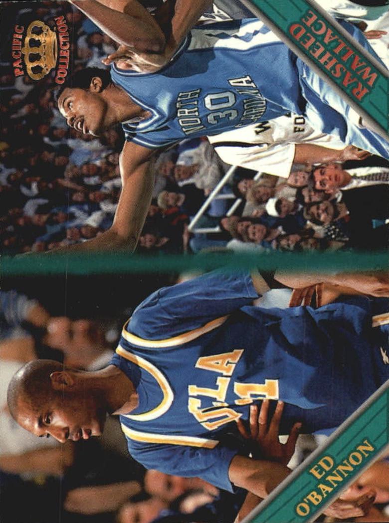 Ed O'Bannon / Rasheed Wallace #39 1995 Pacific Prisms Basketball
