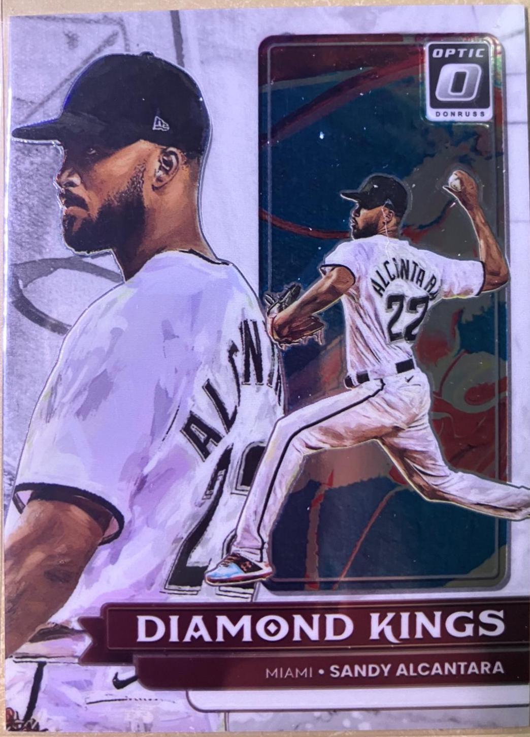 Sandy Alcantara #19 2022 Panini Donruss Optic Baseball