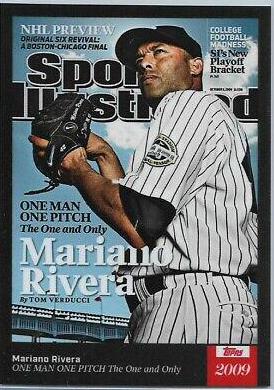 Mariano Rivera #67 Baseball Cards 2021 Topps X Sports Illustrated