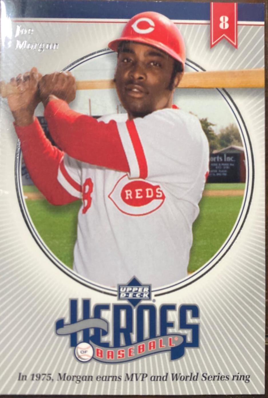 Joe Morgan #HJM1 Baseball Cards 2002 Upper Deck Prospect Premieres Heroes of Baseball