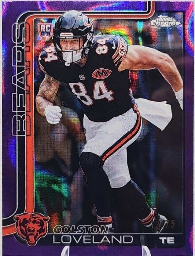 レインボーガーネット　ソノラスター ガーネット 　キャッツアイ　コレクター　レア Colston Loveland [Purple Refractor] #345 Prices | 2025 Topps