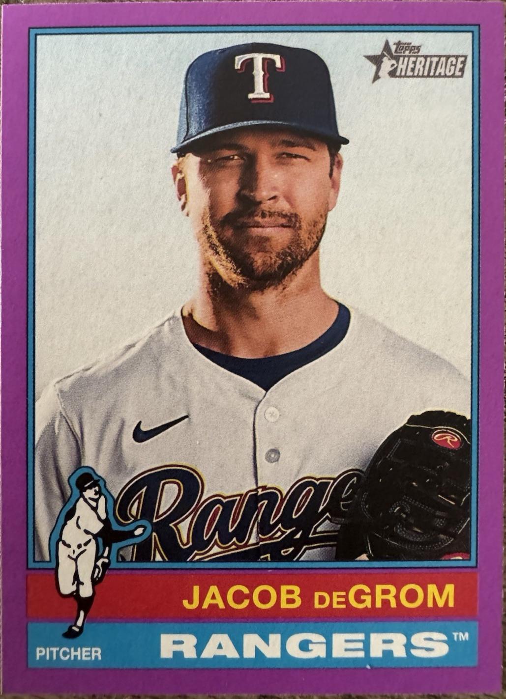 Jacob Degrom [Light Purple Border] #279