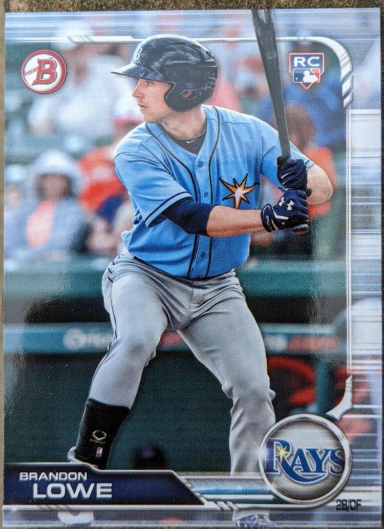 Brandon Lowe #98 Baseball Cards 2019 Bowman