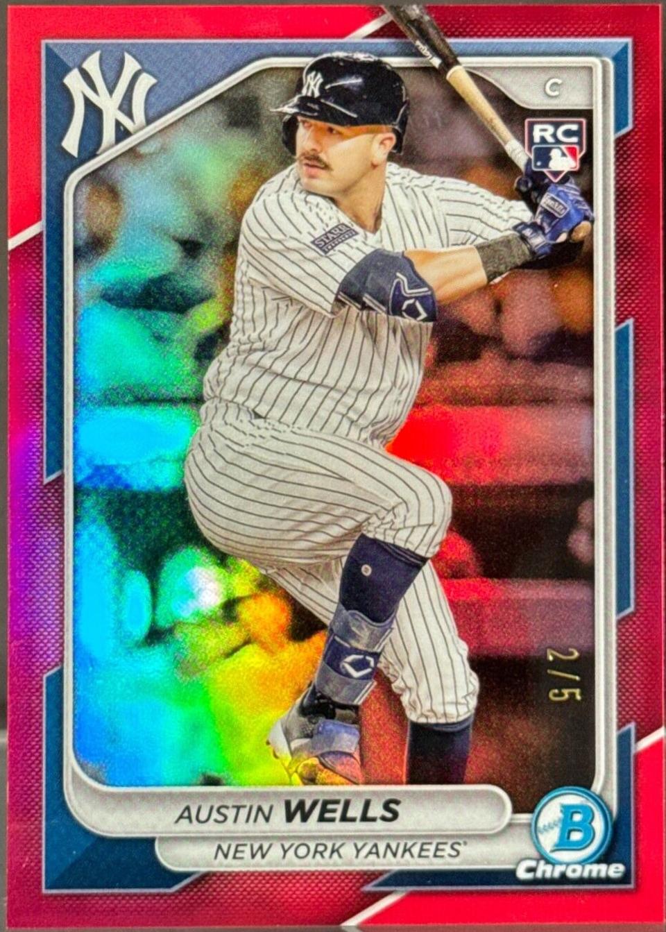 Austin Wells [Red Refractor] #15