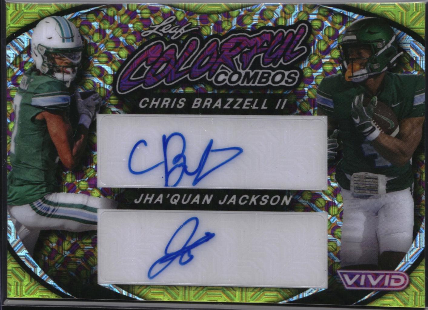 Chris Brazzell II / Jha'Quan Jackson [Yellow Mojo] #CCD-8
