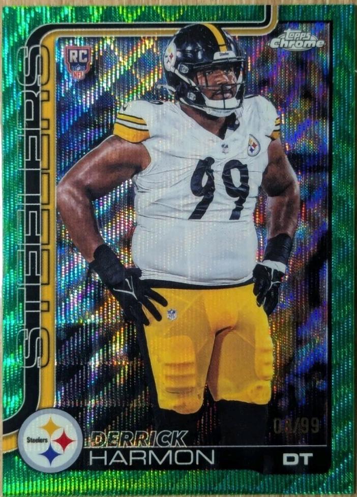 Derrick Harmon [Green Wave Refractor] #361