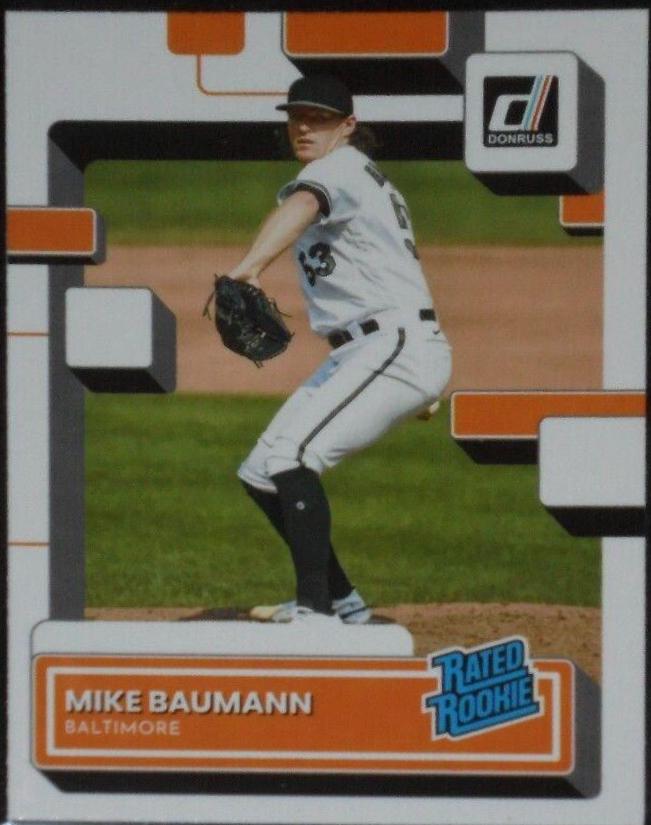 Mike Baumann #57 Baseball Cards 2022 Panini Donruss