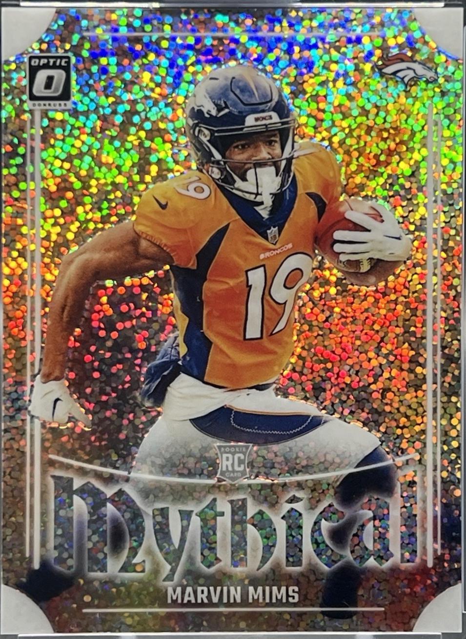 Marvin Mims [White Sparkle] #21