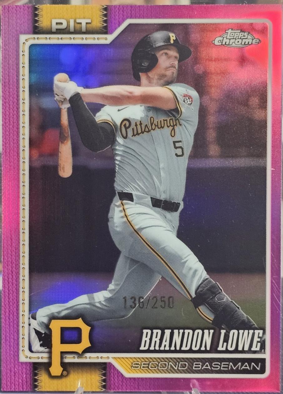 Brandon Lowe [Topps Refractor] (2026 Topps Chrome)