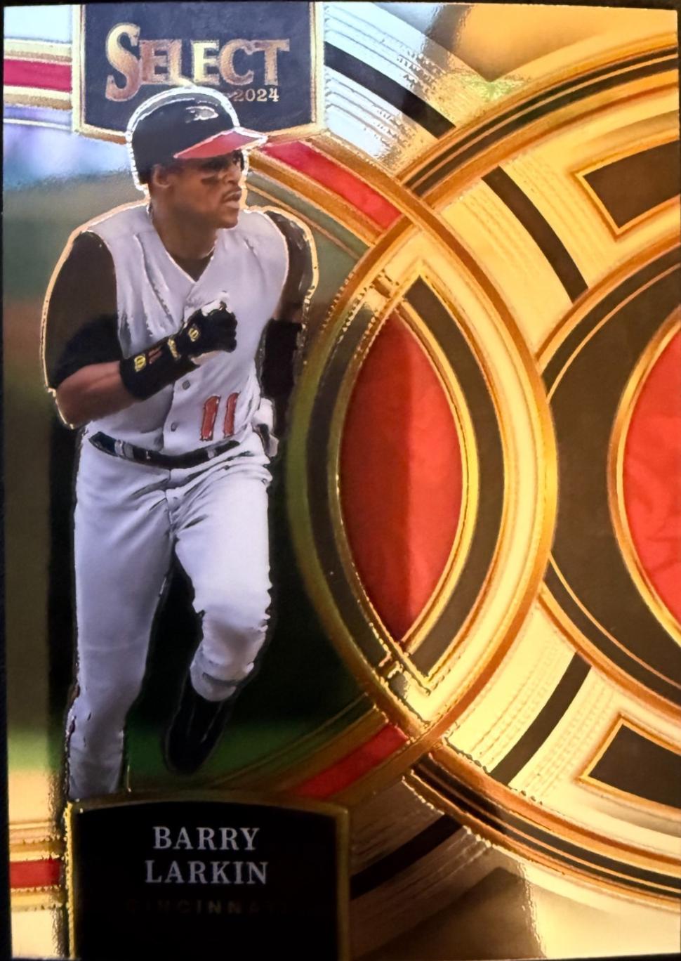 Barry Larkin #17 2024 Panini Select Premier Baseball