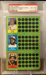 Ellis Valentine, Pete Rose