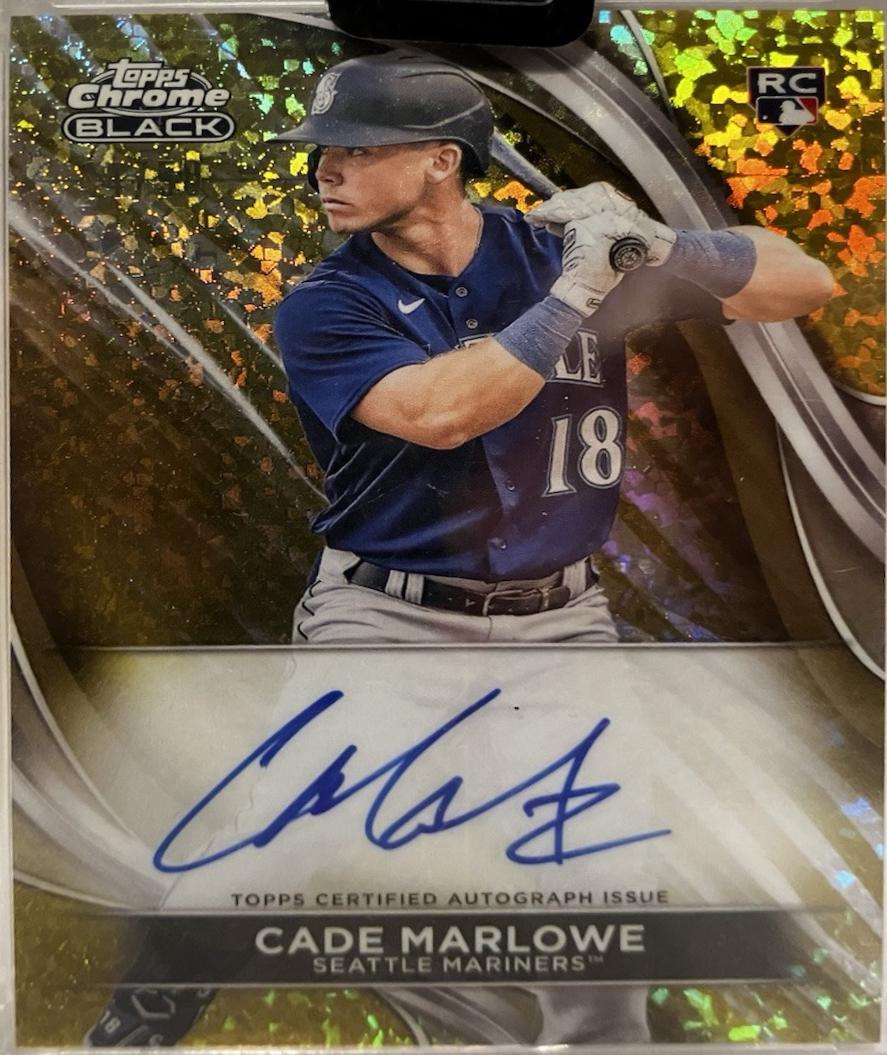 Cade Marlowe [Gold Refractor] #CBA-CMA