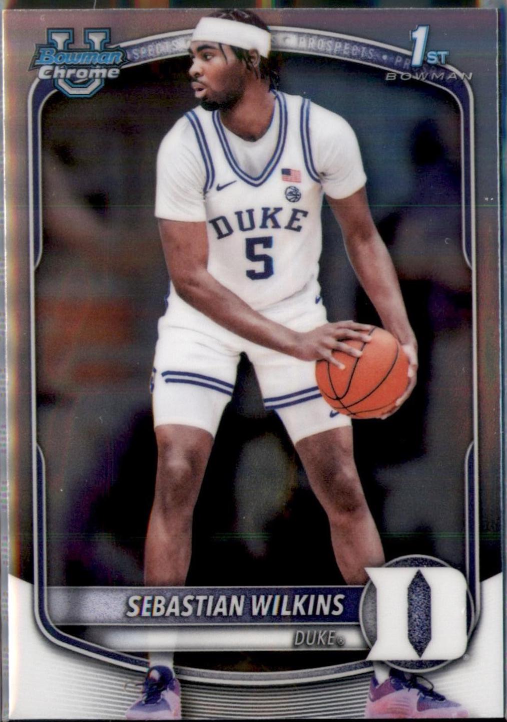 Sebastian Wilkins #BCP-99 2025-26 Bowman Basketball Chrome Prospects