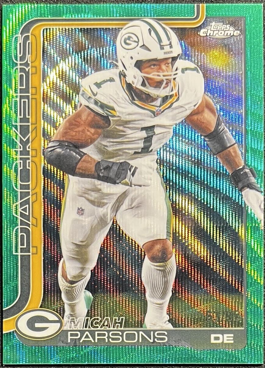 Micah Parsons [Green Wave Refractor] #77
