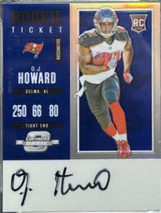 O.J. Howard [Autograph Blue] #123