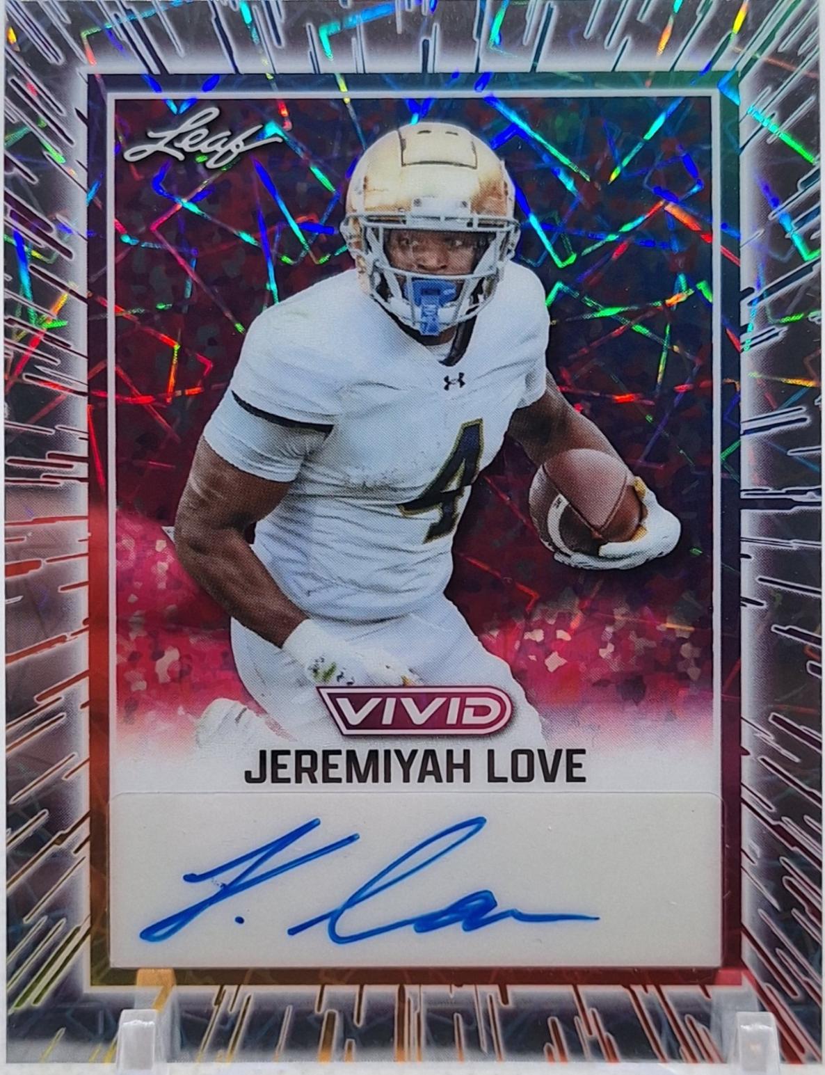 Jeremiyah Love [Prismatic Yellow] #BA-JL2