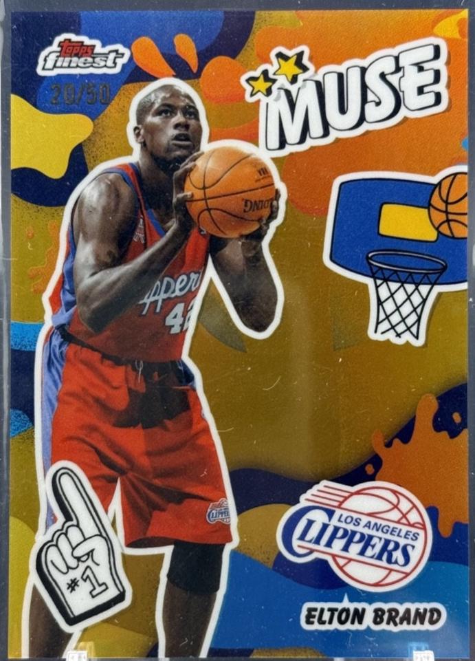 Elton Brand [Gold Refractor] #M-29