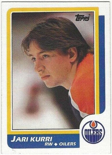 Jari Kurri #108 Hockey Cards 1986 Topps