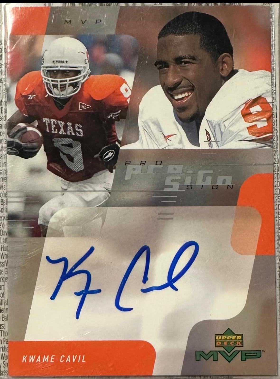 Kwame Cavil [Autograph] #KC