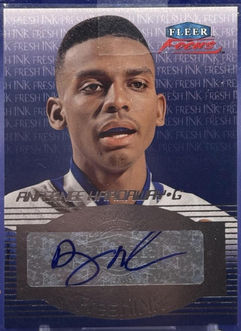 Anfernee Hardaway #FFI-AH 2012 Fleer Retro Focus Fresh Ink Basketball