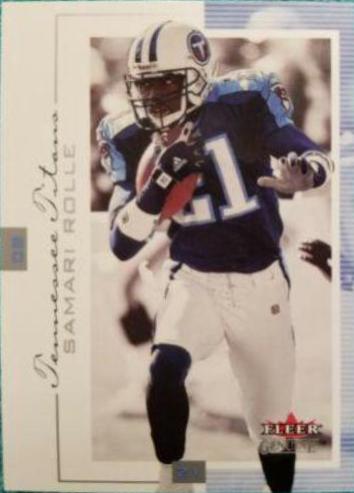 Samari Rolle #46 Football Cards 2001 Fleer Genuine