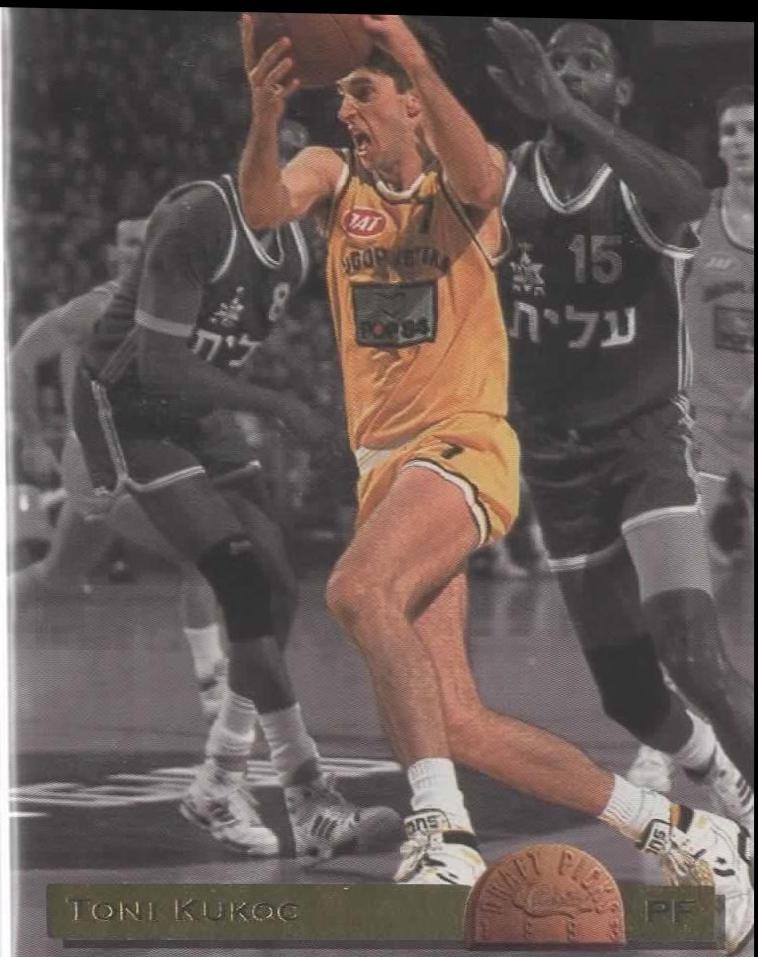 Toni Kukoc #SB9 Basketball Cards 1993 Classic Special Bonus