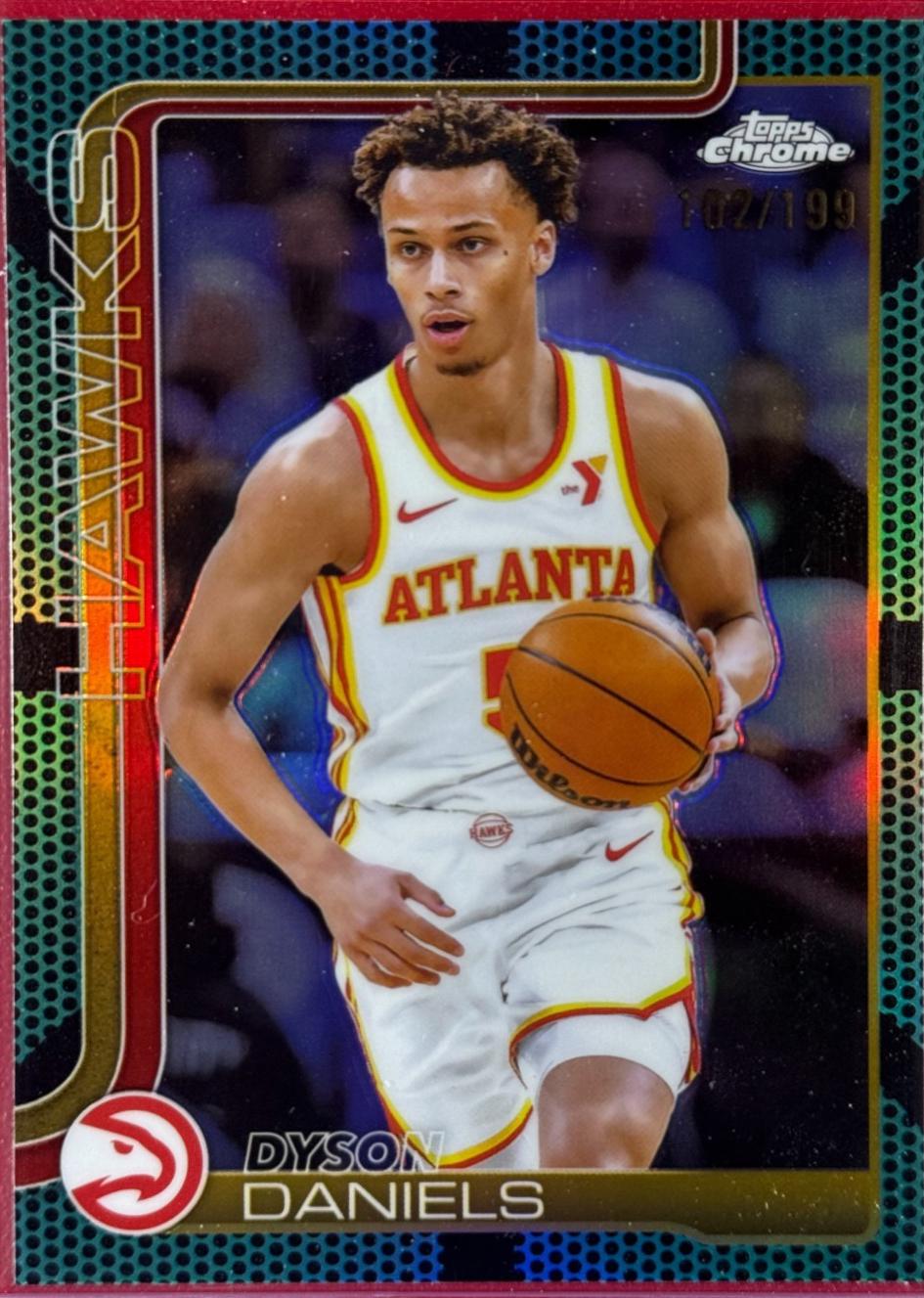 Dyson Daniels [Aqua Basketball Refractor] #68