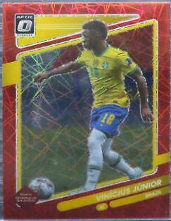 Vinicius Jr. #26 2021 Panini Donruss Road To Qatar Soccer