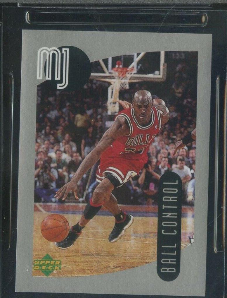 Michael Jordan #85 Basketball Cards 1998 Upper Deck International MJ Stickers