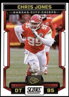 Chris Jones #126 2023 Panini Score Football